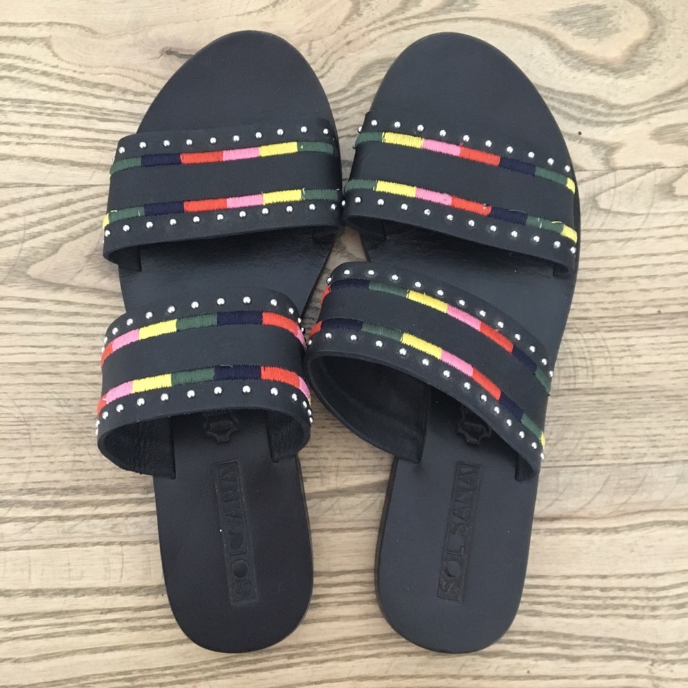 SOL SANA Leather Sandals (LIKE NEW!)
